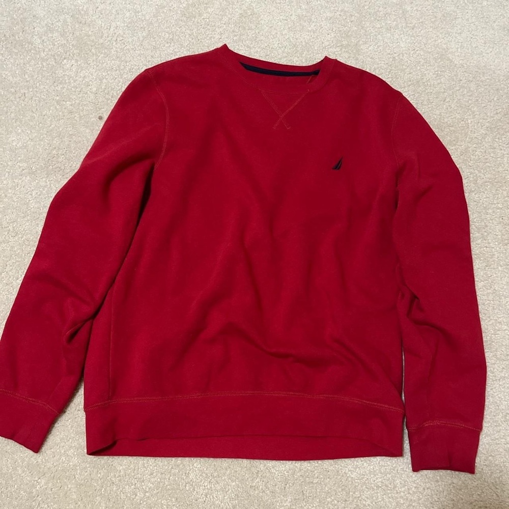 Nautica Red Sweatshirt (M)